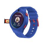 sekyo 'Mario' Kids Smartwatch with GPS | Precise & Real-time Location Tracking | 4G/5G Sim Card, Video/Voice Call | HD Camera, Pedometer, Games, Safe Zone, SOS, Smart Watch for Kids, Boys, Girls -Blue