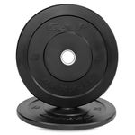 CAP Barbell 10 lb Elite Olympic 2-Inch Bumper Plate – Pair | Black