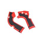 Universal Motocross Dirt Bike Red Frame Guard for Honda CRF250R CRF450R CRF 250 450 R 2013-2016 Protector Guard (Red-Black) (57114-0000)