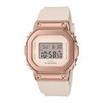 Casio G-Shock GM-S5600UPG-4DR Pink Digital Dial White Bio-Based Resin Band Women's Watch Shock and 200M Water Resistant G1536