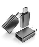 BASESAILOR USB C to USB Adapter for Apple iPhone 16 15 Pro Max Charger Adapter 3Pack,USB C Male to USB A 3.0 Female Thunderbolt 4 OTG Converter for Air,iPad 10,Samsung Galaxy S24 S23,Z Flip Fold,S9