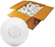 Case of 100 Signature Premium NOCSAE NFHS NCAA Lacrosse Balls - Available in Yellow and White - Certified Lacrosse Balls No Chemical Smell (White)