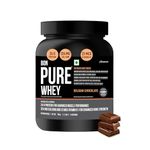 BON PURE WHEY |500G,14 Servings In Pack Of 1|The Holistic Whey Protein|Muscle Building,Bone Strength,Immunity,Healthy Skin,Hair & Nails|Essential Protein,Bcaa,Vitamins & Minerals|For Athletes,Sports