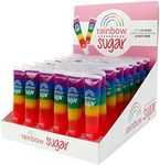 STUDIO LIMITED Instant Fab Crystal Shiny Clear Lip Gloss Value Pack 14ml/ 0.47oz (48 Pack (Whole Case) - Rainbow Sugar)