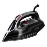 Russell Hobbs Power Steam Ultra Iron, Ceramic Non-stick soleplate, 210g Steam Shot, 70g Continuous steam, 350ml Water Tank, Self-clean, Anti-calc & Anti-drip function, 3m Cord, 3100W, 20630