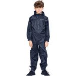 A2Z 4 Kids Girls Boys Raincoat Kids Puddle Suits - Rainsuit 641 Navy 13