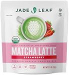 Jade Leaf Matcha Organic Café Style Strawberry Matcha Latte Green Tea Powder, Premium Barista Crafted Mix, Authentically Japanese, 7 Servings (2.5 Ounces)