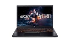 Acer Nitro V 15, AMD Ryzen 7-7445HS, NVIDIA GeForce RTX 4050-6 GB, 16GB DDR5, 512GB SSD, FHD IPS, 15.6"/39.62cm, 165Hz, Win 11 Home, Obsidian Black, 2.1KG, ANV15-42, Gaming Laptop