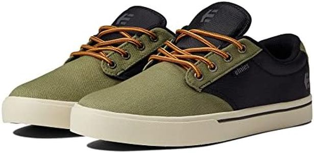 Etnies Men's Jameson 2 Eco Skate Shoe, Olive/Grey/Black, 7.5, Olive/Grey/Black, 7.5