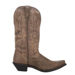 Laredo Women's Access Western Boot, Black/Tan, 9.5 W US