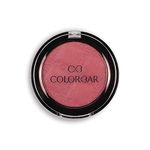 Colorbar Cheekillusion Blush, Everything's Rosy | Lightweight, silky texture | Highly-buildable and blendable | Powder blush| Suitable for all skin types