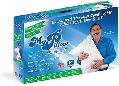 MyPillow Bedding Bed Pillows for Sleeping Queen Size, Pillow for Back, Stomach or Side Sleepers - My Pillow Classic Pillow [Queen, Firm]