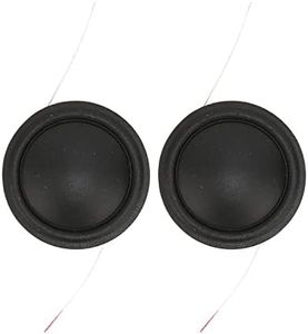 Kafuty-1 2pcs Tweeter Replacement Diaphragm,Speaker Tweeter Voice Coil,Audio Speaker High Tone Silk Dome Tweeter Accessory for Audio Replacement