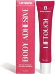 Body Adhesive Glue for Clothes 30ml, Sweat Proof, Water Wash Off Skin Adhesive, Fabric-Safe Liquid Fashion Glue for Low-Cut Styles