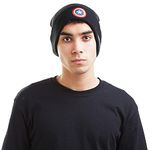 Marvel Men's Hat Rfmbh446 Beanie, Black, One Size UK