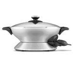 Breville BREBEW600XL Hot Wok ,Gray, 17.75"x14"x9.25"