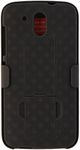 Verizon Shell Holster Combo Case for HTC Desire 526 - Black - Retail Package