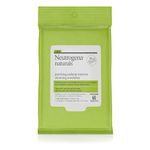 Neutrogena Naturals Purifying Makeup Remover Facial Cleansing Towelettes with Peruvian Tara Seed Bionutrient, Hypoallergenic, Non-Comedogenic & Sulfate-, Paraben- & Phthalate-Free Face Wipes, 7 ct.