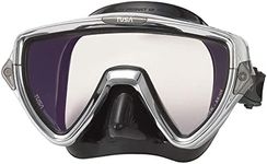 Tusa Scuba diving mask Visio Pro, UV-Filter, surgical grade silicone skirt, Chrome black