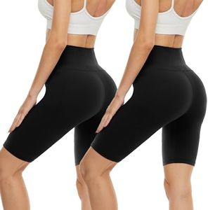 CAMPSNAIL Workout Biker Shorts Women - 3"/5"/8" High Waisted Tummy Control Spandex Booty Volleyball Shorts for Yoga Dance