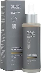 BODYTALES Anti-Gray Hair Serum, Arcolys, Melanogray, Redensyl, Hairline, Reduce Pre-Mature Hair Greying, Reverse Hair Greying, Paraben Free, Green Beauty, Clean Beauty, 60ml