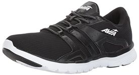 Avia Men's Avi-Mania Running Shoe, Black/White, 11 M US, Black/White, 9 UK