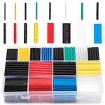 Ginsco 580 pcs 2 1 Heat Shrink Tube 6 Colors 11 Sizes Tubing Set Combo Assorted Sleeving Wrap Cable Wire Kit for DIY