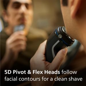 Philips 3000 Series Electric Shaver – Cordless Wet & Dry