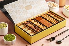 Gourmet Baklava Assorted Baklava Sweets of Cashew Baklava | Balloria Baklava | Almond Baklava With Fresh Ghee, Nuts and Honey Baklava (350 grams)