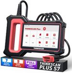 OBD2 Car Diagnostic Scanner, THINKCAR PLUS S7 7 System Code Reader for Engine/ABS/SRS/ECM/TCM/BCM/AC/IC, 28 Maintenance Functions Choose 5, Scanner for DIY Mechanics, Auto Technicians, Car Enthusiast