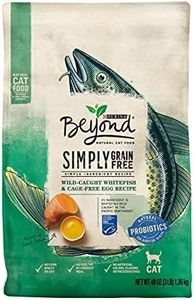 Purina Beyond Natural Grain Free Dry Cat Food Whitefish and Egg Recipe with Added Vitamins, Minerals and Nutrients - 3 lb. Bag