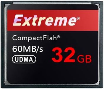 ZhongSir Original 32GB CompactFlash Memory Card UDMA Speed Up to 60MB/s