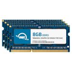 OWC - 32GB OWC Memory Upgrade Kit - 4 x 8GB PC14900 DDR3 1866MHz SO-DIMMs for 27-inch iMac w/Retina 5K Display (Late 2015) models and compatible PCs