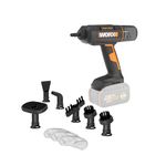 Worx 20V SteamStorm Cordless Handheld Steam Cleaner WX770.9, Steaming at 220°F, Kills Germs, 8-Second Preheat, Lightweight Portable Steamer for Home Car Cleaning-Bare Tool with Accessories