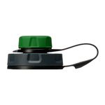 humangear capCAP+ Water Bottle Cap for 63mm Wide-Mouth Bottles, Forest Green