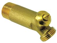 Rheem SP12112S Water Heater Brass Drain Valve w/Screwdriver Handle - 3" Shank