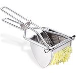 YOSTAR Stainless Steel Potato Ricers, Heavy Duty Commercial Potato Ricer, Mashed Potatoes Masher, Kitchen Squeezer for Baby Food, Fruits and Vegetables