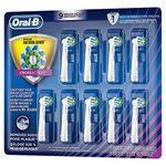 Oral B 9 Braun Oral-b Cross Action Replacement Toothbrush Heads