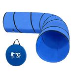 GeerDuo Dog Agility Tunnel, Dog Agility Equipment, Dog Agility Training Open Tunnel with Carry Bag (Tunnel)