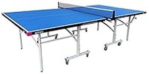 Butterfly Easifold 12 Rollaway Indoor and Outdoor Table Tennis Table, Blue