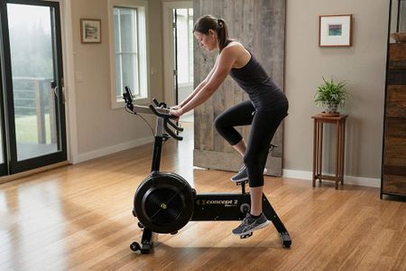 Concept2 BikeErg Exercise Bike with PM5 Monitor – Indoor Cycling