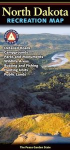 North Dakota, The Peace Garden State, Recreation Map, 2015 Edition (Benchmark Recreation Maps)