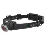 Ledlenser MH10 Rechargeable LED Head Torch, Super Bright 600 Lumens Headlamp, Focusable, USB Charging, Red Rear Back Light, Up to 120 Hours Run Time, Inc Colour Filters for Fishing, Hunting, Camping