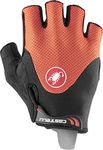 Castelli Men's Arenberg Gel 2 Glove for Road and Gravel Biking l Cycling - Fiery Red/Black - X-Small