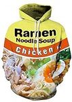 Keasmto 3D Ramen Chicken Noodle Sou