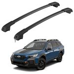 HmmtyRack Car Roof Rack Cross Bars for 2020-2024 Subaru Outback Wilderness with Lock, Aluminum Cross Bar for Rooftop Cargo Carrier Luggage Kayak Canoe Bike Snowboard