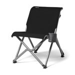 YETI Trailhead Field Chair (Black) - Lightweight Folding Camping Chair - Portable Outdoor Seat with Carry Bag - Stable GroundGrip Feet - Supports up to 158 kg - 5 Year Warranty