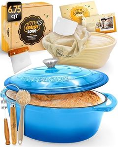 CRUSTLOVE Dutch Oven For Bread Baking Incl. Sourdough Bread-Baking Supplies