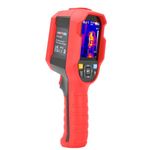 UNI-T UTi260B Thermal Camera Imager 49152Pixels 256x192 IR Resolution Handheld Infrared Camera Thermal Imaging IP65 2 Meter Drop Durability Rechargeable, Red/Grey