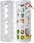 Handy Laundry Grocery Bag Storage Holder, Large Bag Dispenser, Neatly Store Plastic Shopping Bags & Keep them Handy for Reuse, Access Holes Make Adding or Retrieving Bags Simple & Convenient, (2-Pack)